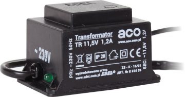 ACO TR 11,5V 1,2A transformatorsACO TR 11,5V 1,2A transformators