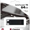 Kingston DataTraveler DT70/64GB USB-C zibatmiņas disks