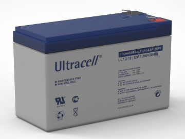 AGM ULTRACELL UL 12V 7.2Ah baterijaAGM ULTRACELL UL 12V 7.2Ah baterija