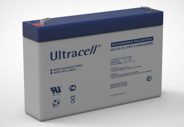 AGM ULTRACELL UL 12V 2.8Ah akumulators AGM ULTRACELL UL 12V 2.8Ah akumulators