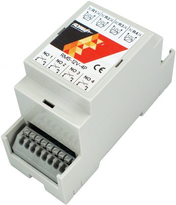 ROPAM RELEJA MODULIS RM5-12V-4PROPAM RELEJA MODULIS RM5-12V-4P