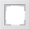 Рамка GIRA E2 прозрачная белая матовая 021122 Рамка GIRA E2 прозрачная белая матовая 021122