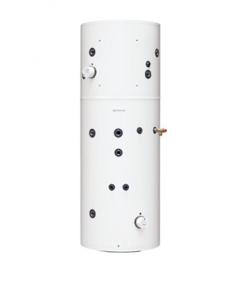 Водонагреватель ROTENSO из нержавеющей стали с буфером Термос Twin Inox AQT200+90IX1