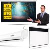 PROJEKCIJAS EKRĀNS OVERMAX OV-SEMI-AUTOMATIC SCREEN 100