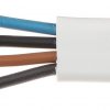 Elektroinstalācijas plakana stieple YDYp 450/750V 4x1,5mm2 ELEKTROKABEL 1m Elektroinstalācijas plakana stieple YDYp 450/750V 4x1,5mm2 ELEKTROKABEL 1m