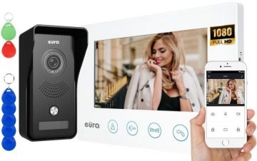 EURA VDP-42A3 VIDEODOMOFON GAMMA+ balts monitors TUYAEURA VDP-42A3 VIDEODOMOFON GAMMA+ balts monitors TUYA