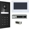 Комплект видеодомофона VIDOS ONE + кнопка + электрозамок Комплект видеодомофона VIDOS ONE + кнопка + электрозамок