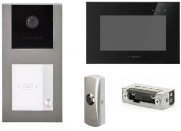 VIDOS WIDEDOMOFON X S11-1/M10B-X + MYGTUKAS + ELEKTRINIS DURŲ ATIDARYtuvas VIDOS WIDEDOMOFON X S11-1/M10B-X + MYGTUKAS + ELEKTRINIS DURŲ ATIDARYtuvas