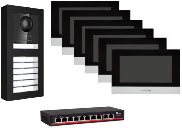 VIDOS ONE X162/6xM2010 IP durvju videoieejas sistēma VIDOS ONE X162/6xM2010 IP durvju videoieejas sistēma