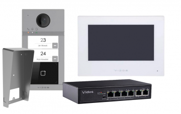 IP VIDEODOMOFON VIDOS ONE 2xM2010W/S2402