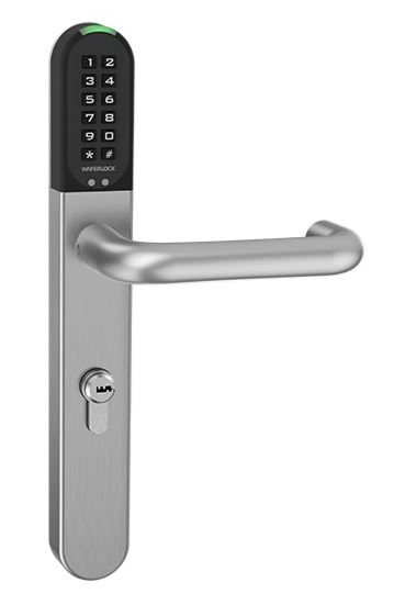Elektroniskais rokturis WFE L701 ar tastatūru 92mm INOX