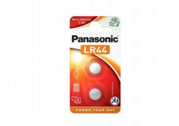 Akumuliatorius G13 / LR44 / LR1154 / 186 BAT 1BL PANASONIC 1,5 V (1 vnt.) Baterija G13 / LR44 / LR1154 / 186 BAT 1BL PANASONIC 1,5 V (1 vnt.)