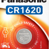 Батарейка CR1620 1BL PANASONIC 3V 70mAh (1 шт.)
