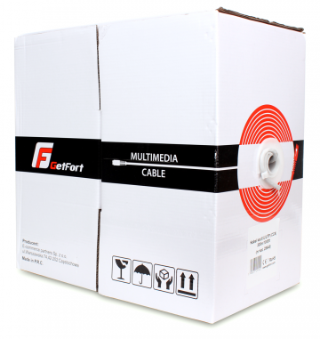 Кабель GETFORT CAT.6 U/UTP CCA 305м