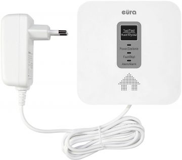 Dūmgāzu un oglekļa monoksīda detektors 2in1Eura CGD-50A2Dūmgāzu un oglekļa monoksīda detektors 2in1Eura CGD-50A2