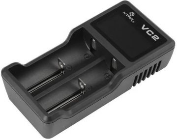 Зарядное устройство для цилиндрических аккумуляторов Li-ion / Ni-MH AA / AAA / 18650 Xtar VC2