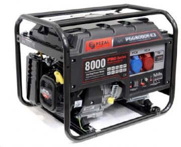 PEZAL divu jaudu ģenerators PGG8000E-E3 6,5kW PEZAL divu jaudu ģenerators PGG8000E-E3 6,5kW