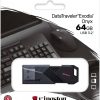 Kingston Data Traveler Exodia Onyx 64GB USB3.2 Gen1 zibatmiņas disks