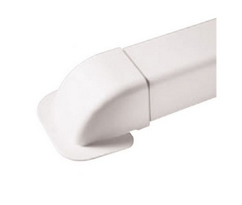 Sienas režģis IPWE110 balts Ivensis