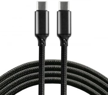 USB-C / USB-C laidas everActive CBB-1PD5 100cm PD 100W 5AUSB-C / USB-C laidas everActive CBB-1PD5 100cm PD 100W 5A