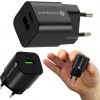 Сетевое зарядное устройство everActive GaN SC-390QB 30 Вт 1xUSB-C 1xUSB-A PD PPS
