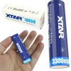 18650 Li-Ion 3,6 V Xtar 3300 mAh baterija (1 vnt) su apsauga