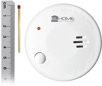 Аккумуляторный дымовой извещатель EL-HOME SD-10A4 MINI Аккумуляторный дымовой извещатель EL-HOME SD-10A4 MINI