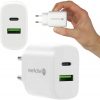everActive SC-370Q 25W 1xUSB-C 1xUSB-A PD PPS tīkla lādētājs everActive SC-370Q 25W 1xUSB-C 1xUSB-A PD PPS tīkla lādētājs