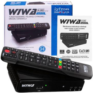 Приёмник DVB-T/T2 WIWA H.265 LITEПриёмник DVB-T/T2 WIWA H.265 LITE