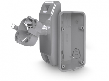 SATEL BE WAVE Sieninio laikiklio rinkinys skirtas OPAL ir AOD-210 BRACKET C GY ABAX2 serijos detektoriams SATEL BE WAVE Sieninio laikiklio rinkinys skirtas OPAL ir AOD-210 BRACKET C GY ABAX2 serijos detektoriams