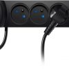 Getfort Power Strip 5P 1,5 m must USB