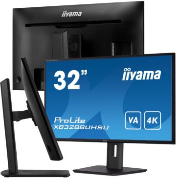IIYAMA LED monitors XB3288UHSU-B5 VA HDMI HDMI DisplayPort USBIIYAMA LED monitors XB3288UHSU-B5 VA HDMI HDMI DisplayPort USB