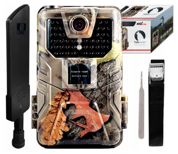 Tophunt HC900LTE 2K GSM 4G LTE MMS LV meža fotokamera fotolapsnisTophunt HC900LTE 2K GSM 4G LTE MMS LV meža fotokamera fotolapsnis