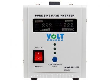 INVERTORS VOLT POLAND SINUSPRO-800E 12V 500/800WINVERTORS VOLT POLAND SINUSPRO-800E 12V 500/800W