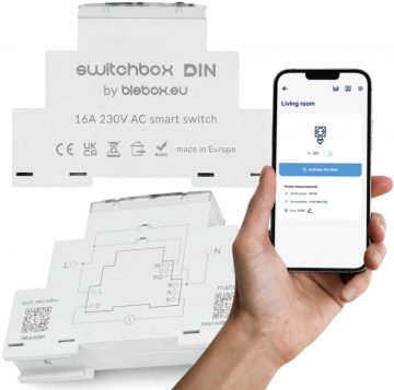 Модуль реле распределительной коробки Blebox DINМодуль реле распределительной коробки Blebox DIN