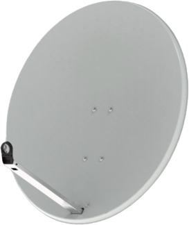 Антенный купол INVERTO из блестящей стали 90°