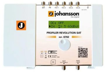 Программируемый многополосный усилитель Johansson PROFILER Revolution 6702 SAT