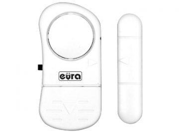 MINI ALARM EURA MA-05A3 (RL-9805A) 2 funkcijasMINI ALARM EURA MA-05A3 (RL-9805A) 2 funkcijas