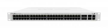 MIKROTIK MARŠREČIAVIMO PLOKŠTELĖ CRS354-48P-4S+2Q+RM POE+