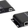 Преобразователь сигнала HDMI в оптоволоконный с удлинителем пульта дистанционного управления Signal H3608