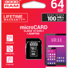 GOODRAM UHS-I 64GB microSD atmiņas karte