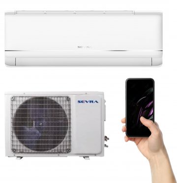 Split oro kondicionierius, oras-oras šilumos siurblys SEVRA PREMIUM SEV-12QP Split oro kondicionierius, oras-oras šilumos siurblys SEVRA PREMIUM SEV-12QP