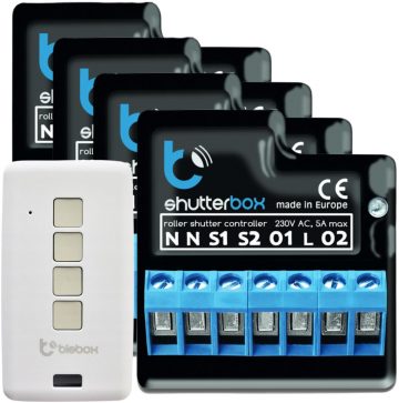 Комплект Blebox для управления рольставнями Комплект Blebox для управления рольставнями