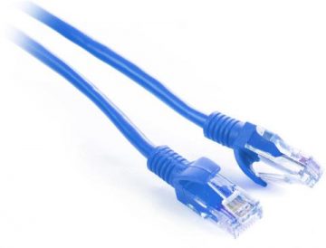 GETFORT CAT.5E UTP kabelis PATCHCORD 0.5m zils GETFORT CAT.5E UTP kabelis PATCHCORD 0.5m zils