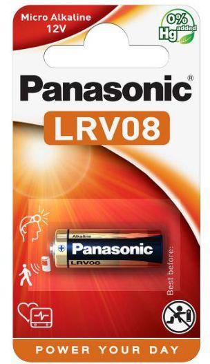 Аккумулятор LRV08/A23 PANASONIC (блистер 1 шт.) Аккумулятор LRV08/A23 PANASONIC (блистер 1 шт.)