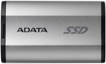 SSD Adata SD810 išorinis 500 GB USB3.2 sidabro spalvosSSD Adata SD810 išorinis 500 GB USB3.2 sidabro spalvos