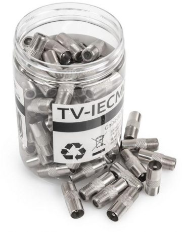 F-ligzda / TV kontaktdakša Spacetronik TV-IECM01 100 gab. (23731)F-ligzda / TV kontaktdakša Spacetronik TV-IECM01 100 gab. (23731)