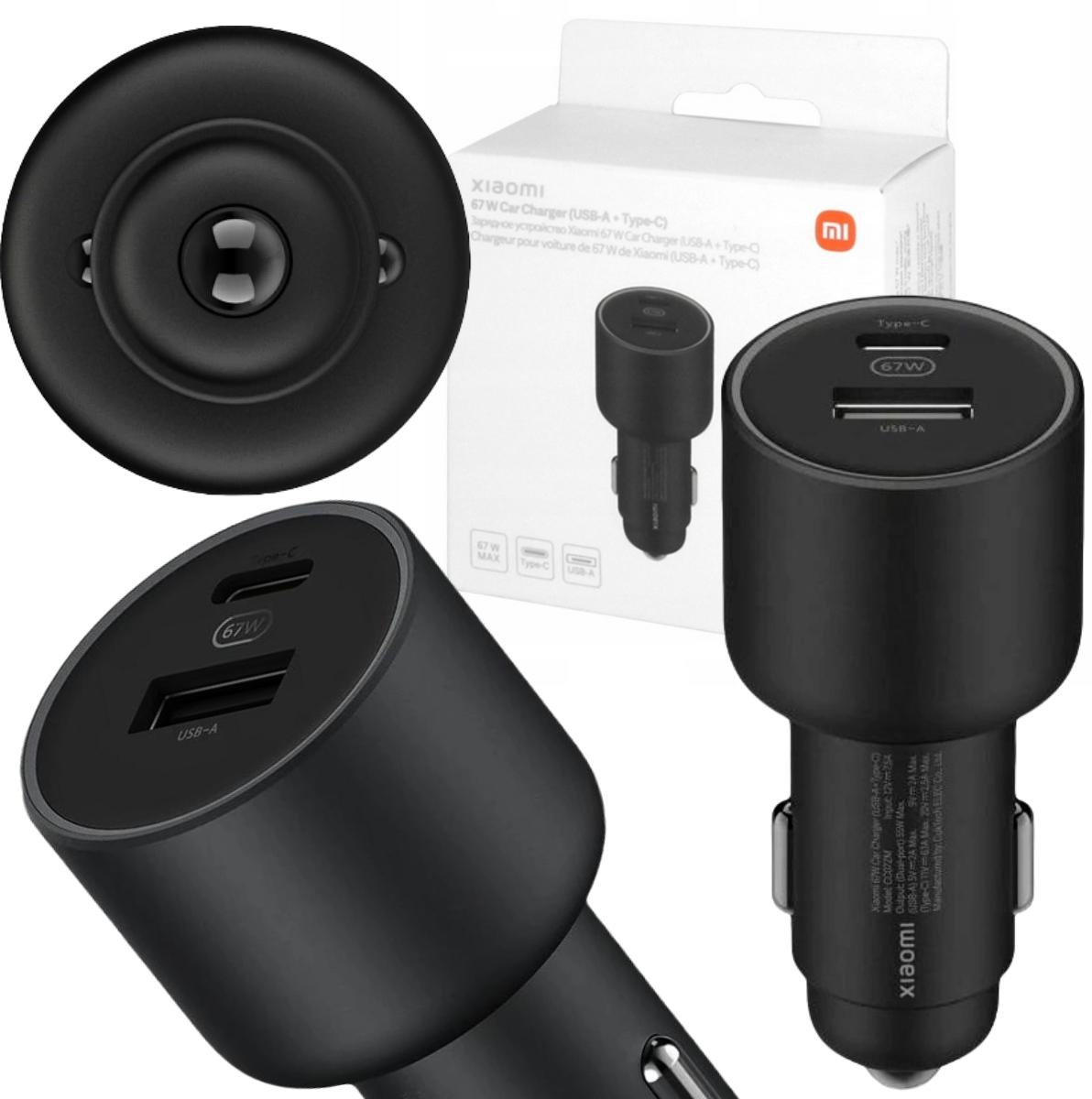 Xiaomi auto lādētājs 67 W (USB-A