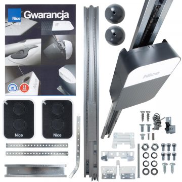 NICE SPIDO 600 garažo vartų komplektas (diržas SR16B - 2x 1,6m) NICE SPIDO 600 garažo vartų komplektas (diržas SR16B - 2x 1,6m)