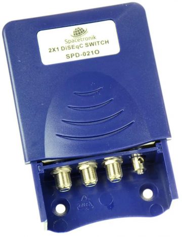 Внешний коммутатор DiSEqC 2/1 Spacetronik SPD-021O